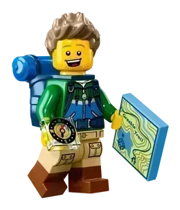 Hiker LEGOLAND Minifigure